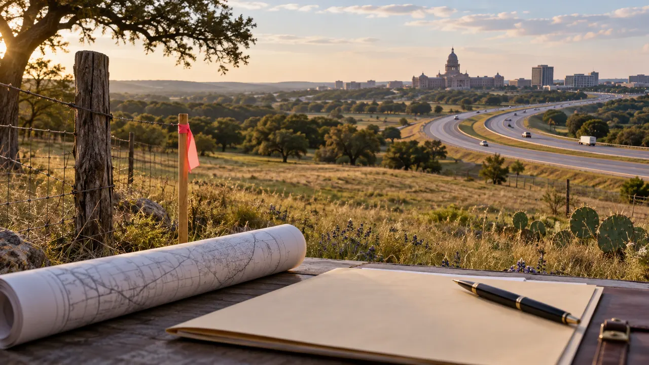 Editorial illustration for The Highway Moved. Did the Landowner’s Rights Move With It?