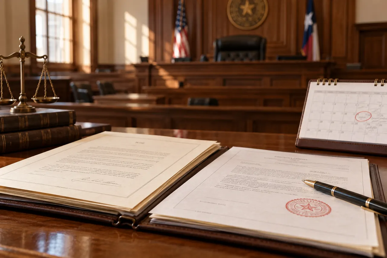 Editorial illustration for The Probate Order That Wasn’t Final Yet