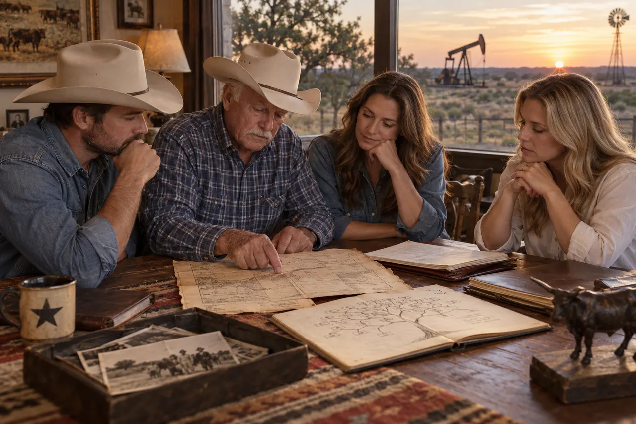 Editorial illustration for The Family Mineral Rights Hidden Inside an Old Deed